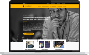 S.MICHAEL Creative Branding - GM Elshan Moradiabadi Website Portfolio Shot