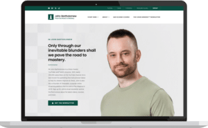 S.MICHAEL Creative Branding - IM John Bartholomew Website Portfolio Shot